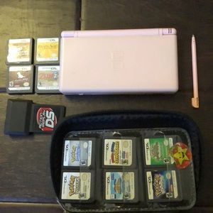Nintendo ds lite with Nintendo games bundle